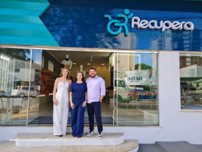 Inaugurou neste sÃ¡bado em Laranjeiras do Sul a Recupera Ortopedia e Bem Estar